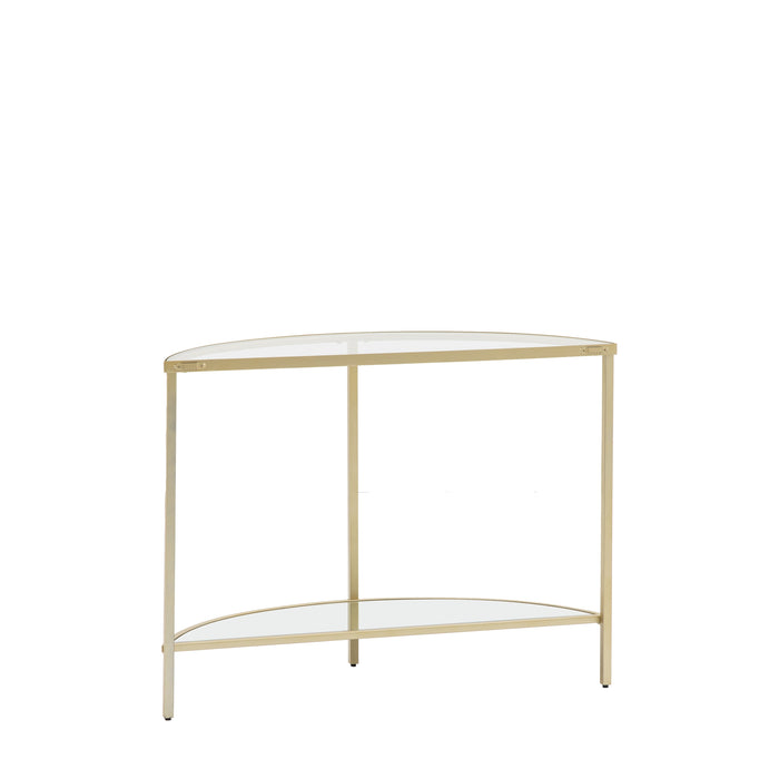 Hudson Console Table Champagne