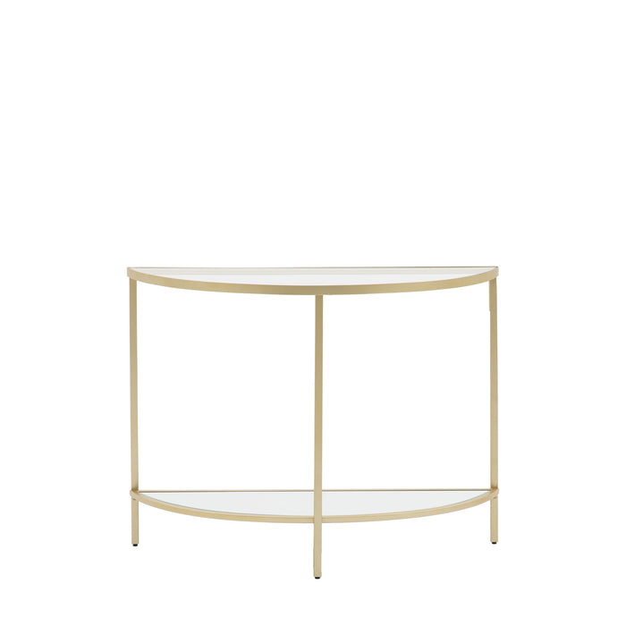 Hudson Console Table Champagne