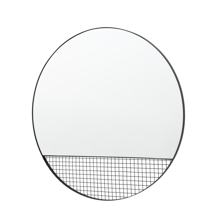 Roosevelt Mirror Black