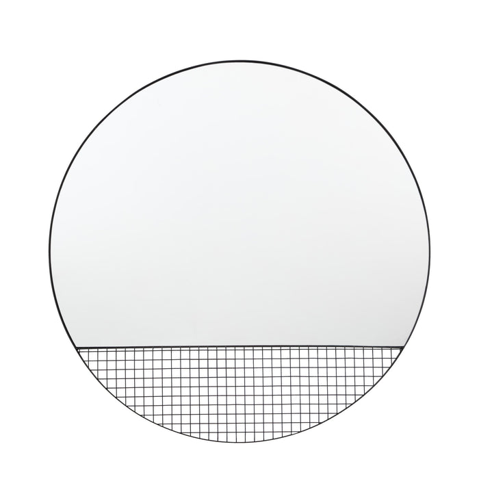 Roosevelt Mirror Black