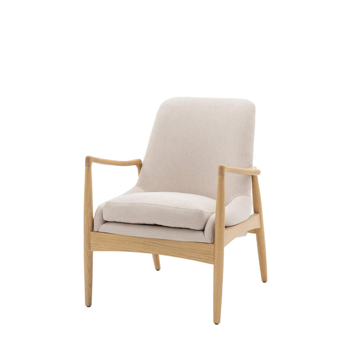 Carrera Armchair Natural Linen