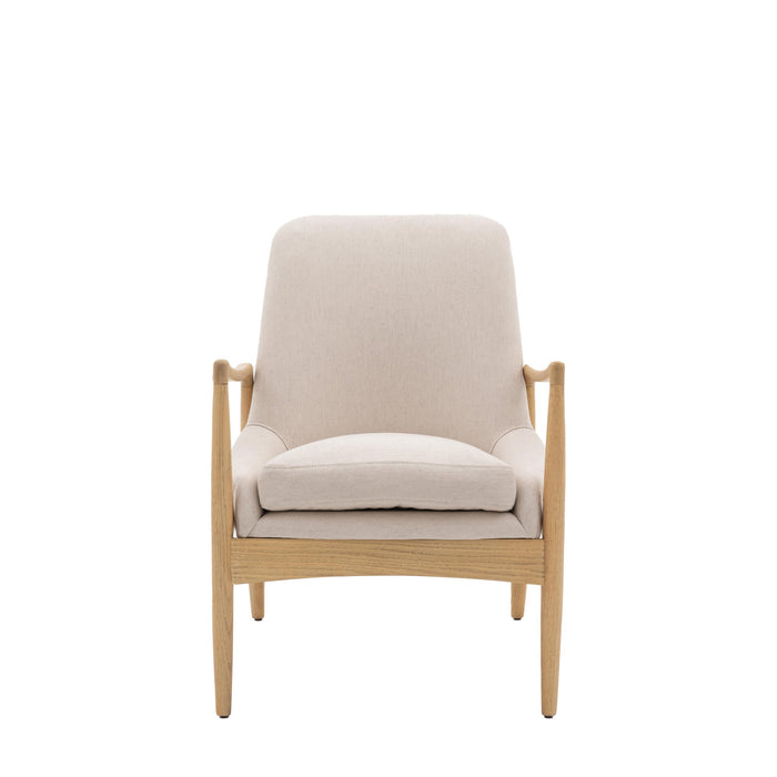 Carrera Armchair Natural Linen